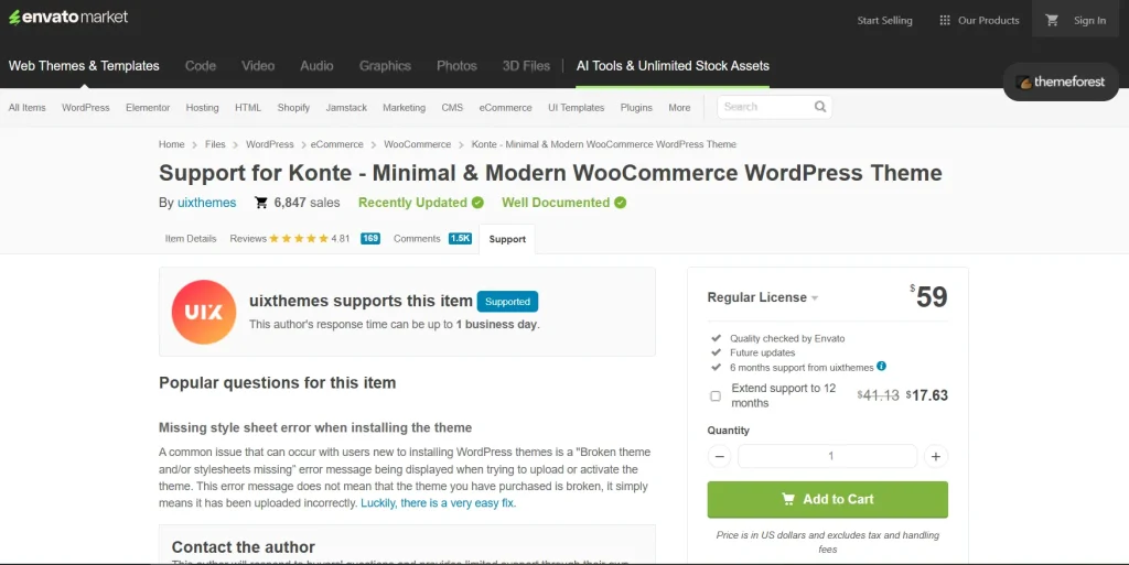 Konte Theme – Themeforest
