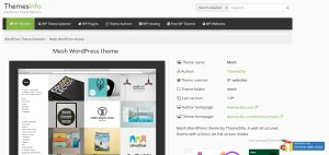 Mesh Theme – Themezilla