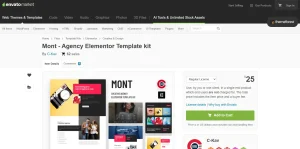 Mont – Agency Template Kit