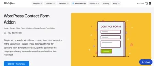 MotoPress Simple Contact Form Addon