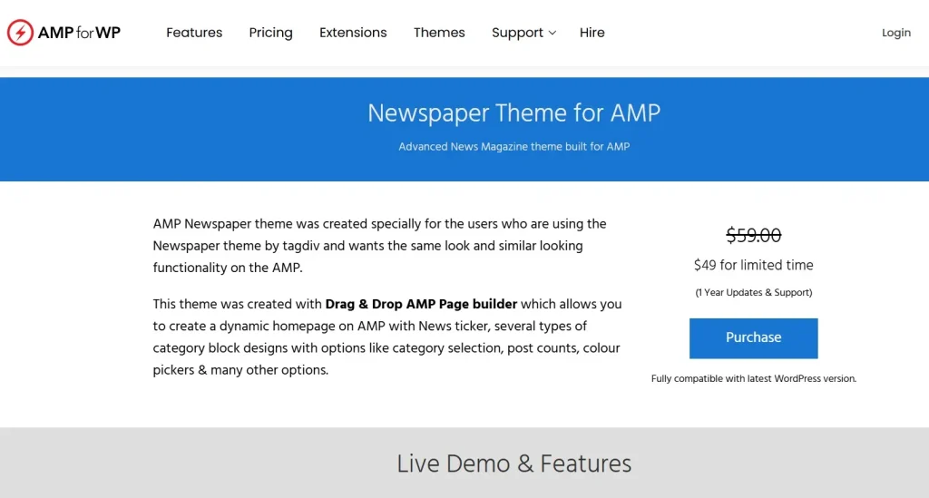 Newspaper AMP Theme 1 Newspaper AMP Theme