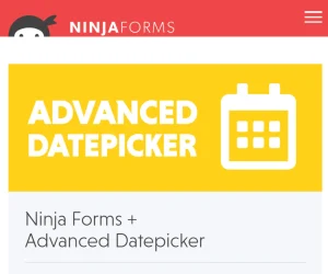 Ninja Forms – Advanced Datepicker
