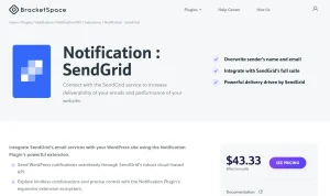 Notification : SendGrid