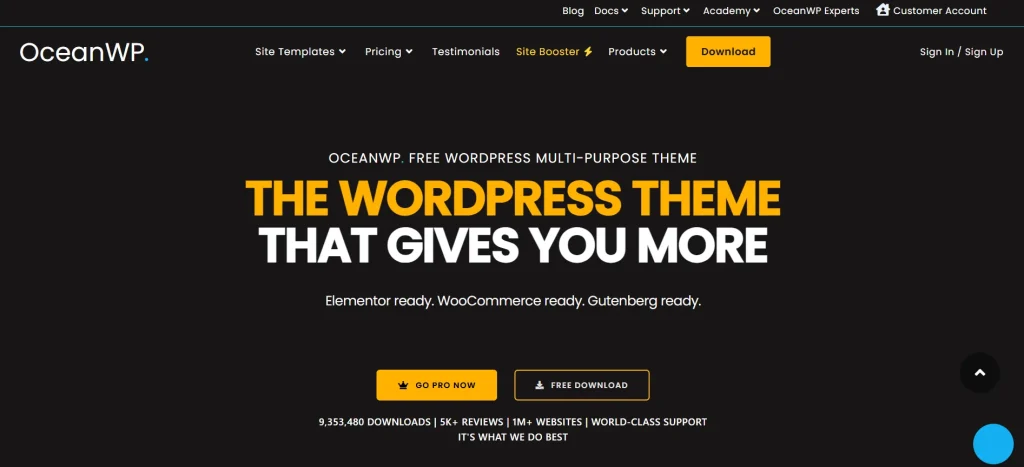 OceanWP Theme