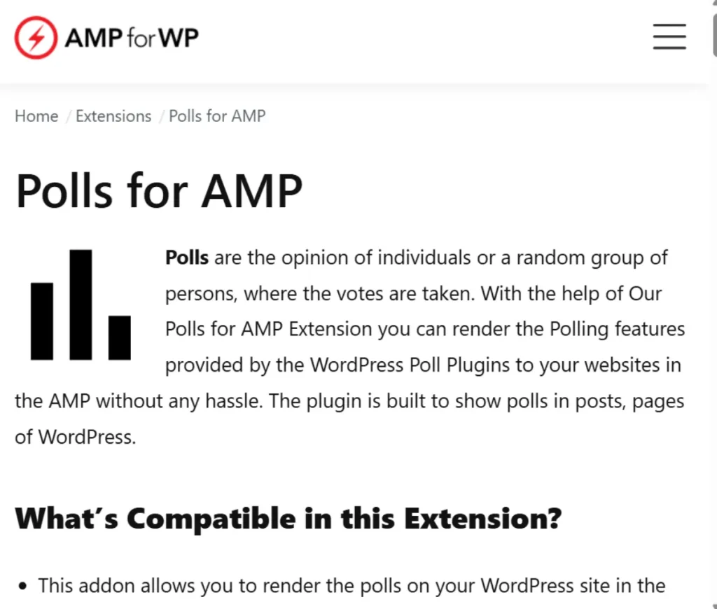 Polls for AMP