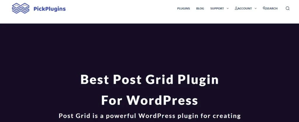 Post Grid Pro by PickPlugins
