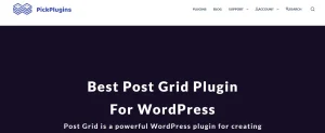Post Grid Pro by PickPlugins
