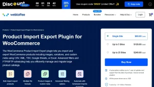 Product/Review CSV Import Export