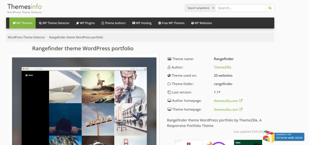 Rangefinder Theme – Themezilla