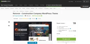 Renovar – Construction Template Kit