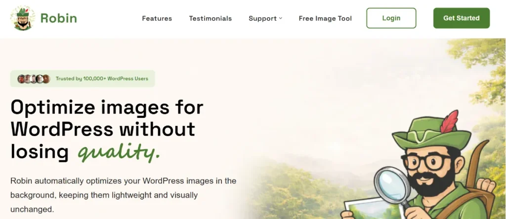 Robin image optimizer