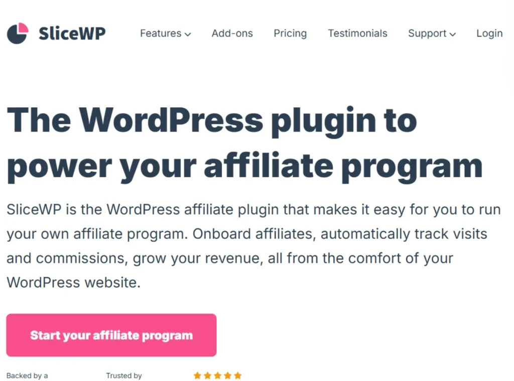 SliceWP Add-On – Affiliate Landing Pages