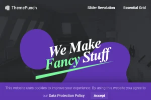 Slider Revolution Distortion Effect AddOn