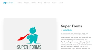 Super Forms – Mailster