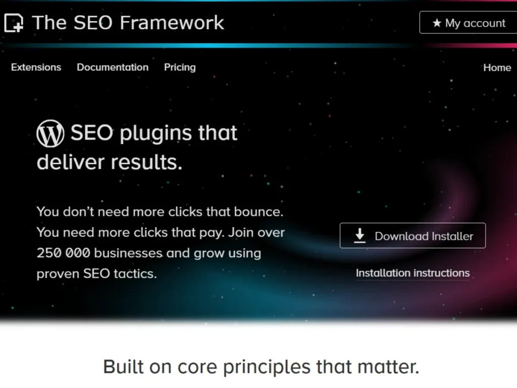 The SEO Framework
