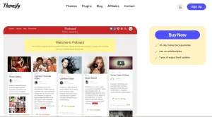 Themify Pinboard WordPress Theme