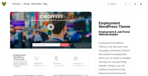 VisualModo Employment WordPress Theme