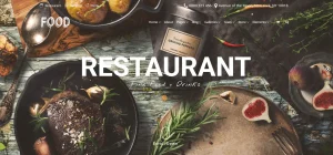 VisualModo Food WordPress Theme