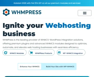 WHMPress – WHMCS Client Area