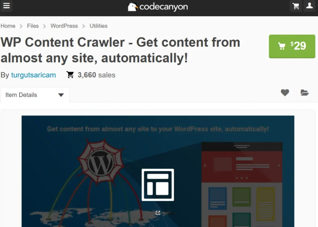 WP Content Crawler