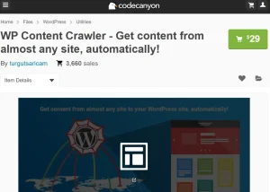 WP Content Crawler