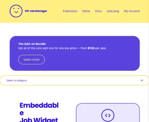 WP Job Manager – Embeddable Job Widget