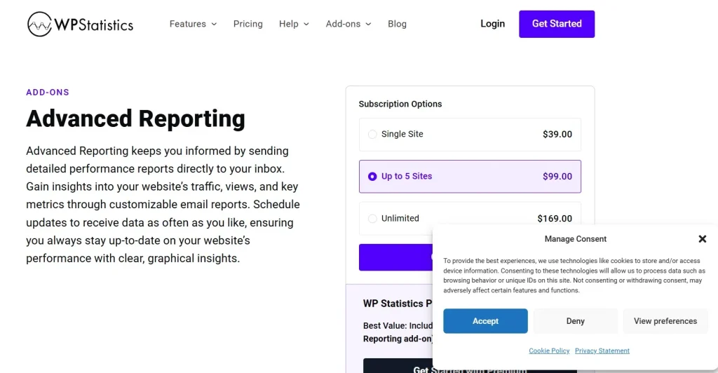 WP Statistics – Advanced Reporting