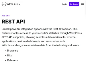 WP Statistics – REST API