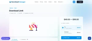 WPDM – Download Limits