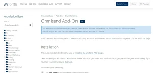 WS Form PRO – Omnisend