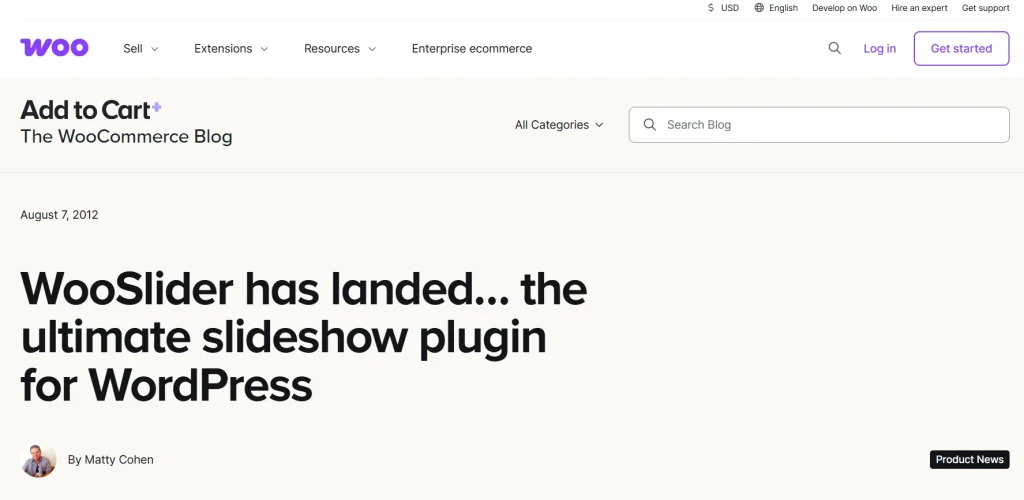 WooSlider Product Slideshow