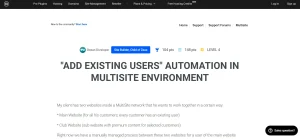 WordPress Add Existing Users – WPMU DEV