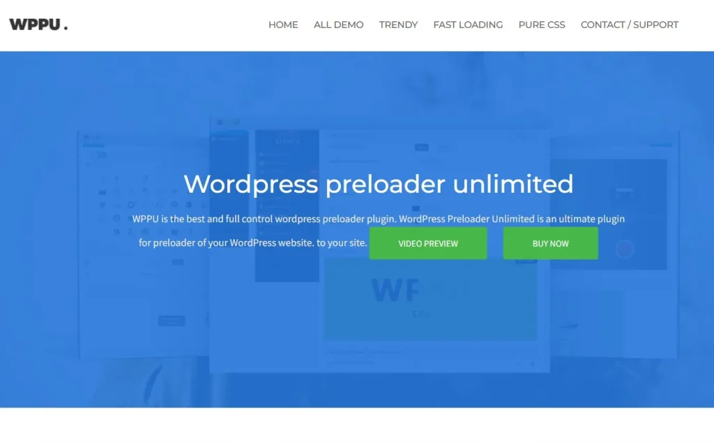 WordPress Preloader Unlimited