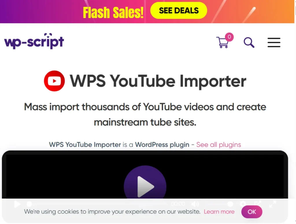 Youtube Mass Videos Importer