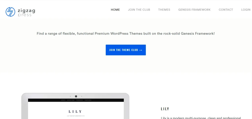 ZigZagPress Temple WordPress Theme