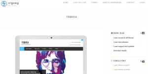 ZigZagPress Tequila WordPress Theme