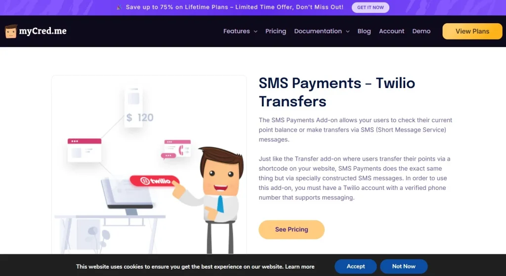 myCred SMS Payments