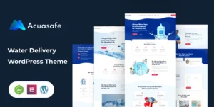 Acuasafe - Drinking Water Delivery WordPress Theme