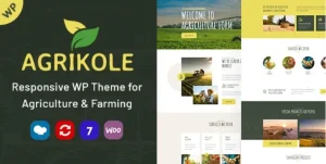 Agrikole | Responsive WordPress Theme for Agriculture & Farming