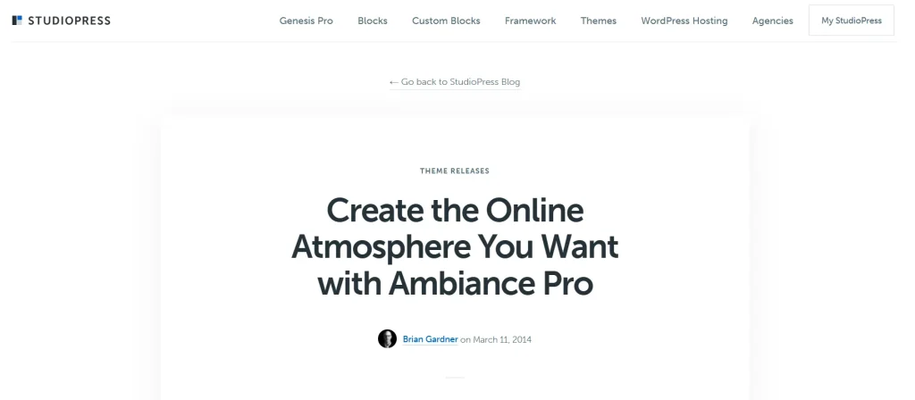 Ambiance Pro