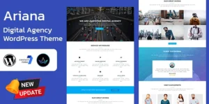Ariana - Digital Agency WordPress Theme