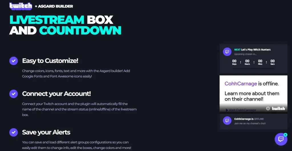Asgard Twitch Alerts Builder