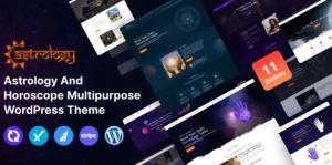 Astro Theme & Horoscope Astrology WordPress Theme With AI Content Generator