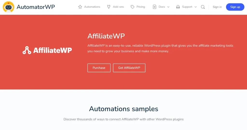 AutomatorWP – AffiliateWP