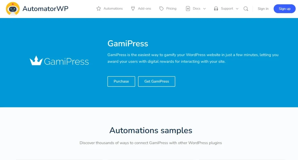 AutomatorWP – GamiPress