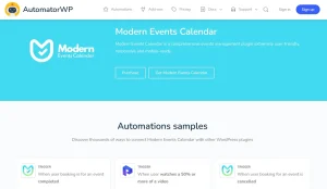 AutomatorWP – Modern Events Calendar