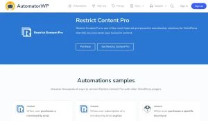AutomatorWP – Restrict Content Pro