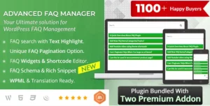 BWL Advanced FAQ Manager