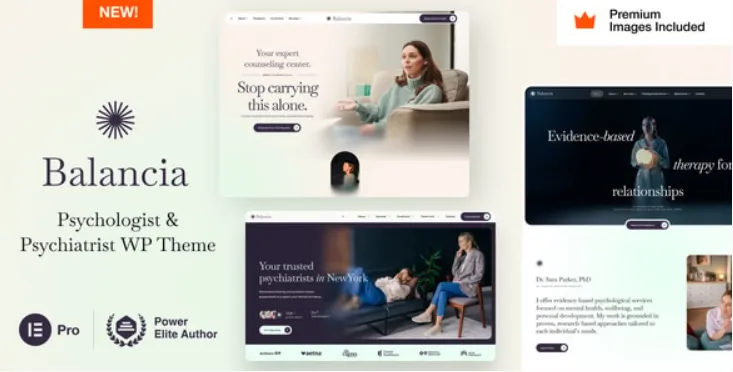 Balancia - Psychology Counseling & Psychiatrist WordPress Theme