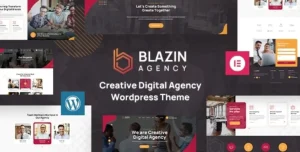 Blazin Agency | Creative WordPress Theme
